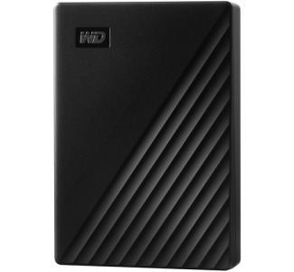 WD My Passport WDBPKJ0050BBK-WESN 5 TB Portable Hard Drive - External - Black