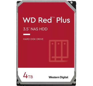 WD Red Plus WD40EFPX 4 TB Hard Drive - 3.5