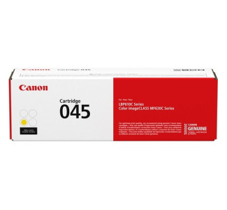 Canon 045 Standard Yield Laser Toner Cartridge - Yellow Pack