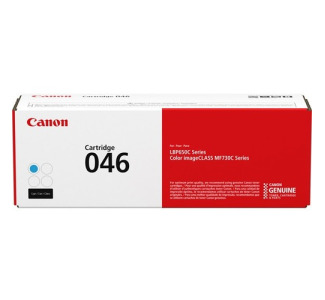 Canon 046 Standard Yield Laser Toner Cartridge - Cyan - 1 Each