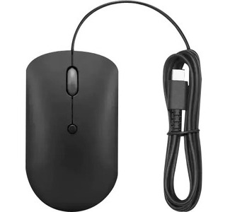 Lenovo 400 USB-C Wired Compact Mouse