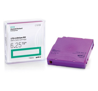 HPE LTO-6 Ultrium 6.25TB BaFe WORM Data Cartridge