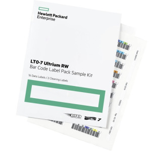 HPE LTO-7 Ultrium RW Bar Code Label Pack