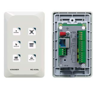 Kramer 6-button Touch-Sensitive Ethernet Control Keypad (US)