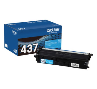 Brother TN437C Original Ultra High Yield Laser Toner Cartridge - Cyan - 1 Each