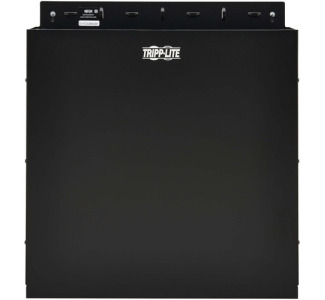 Tripp Lite SRWO2UBRKT 2U Low-Profile Vertical-Mount Vented Wall- Mount Mini Rack Enclosure