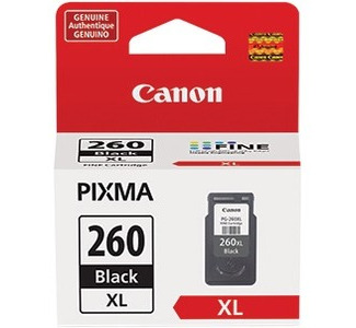 Canon PG-260 XL Original Extra Large Yield Inkjet Ink Cartridge - Black - 1 Pack