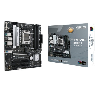 Asus Prime B650M-A-CSM Desktop Motherboard - AMD B650 Chipset - Socket AM5 - Micro ATX
