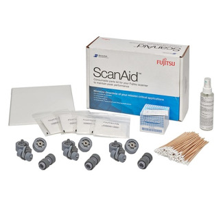 Fujitsu Cleaning Supplies & Consumables, Large Scanaid Kit fi-7600 fi-7700