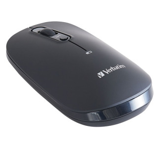 Verbatim Multi-Device Wireless Rechargeable Optical Mouse - Black