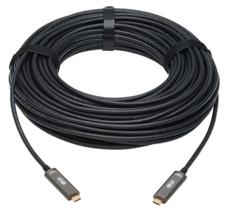 Tripp Lite USB 3.2 Gen 2 Fiber Active Optical Cable, M/M, 30 m (98 ft.)