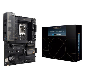 Asus ProArt B760-CREATOR D4 Desktop Motherboard - Intel B760 Chipset - Socket LGA-1700 - ATX