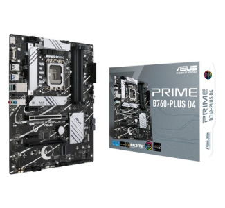 Asus Prime B760-PLUSD4 Desktop Motherboard - Intel B760 Chipset - Socket LGA-1700 - ATX