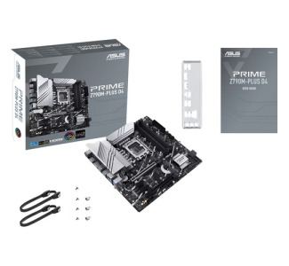 Asus Prime Z790M-PLUSD4 Gaming Desktop Motherboard - Intel Z790 Chipset - Socket LGA-1700 - Micro ATX