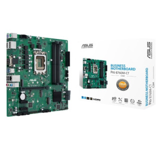 Asus Pro B760M-CT-CSM Industrial Motherboard - Intel B760 Chipset - Socket LGA-1700 - Micro ATX