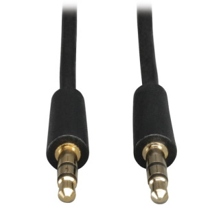 Tripp Lite 15ft Mini Stereo Audio Dubbing Cable 3.5mm Connectors M/M 15''