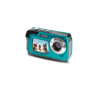 Minolta MN40WP 48mp Dual Screen Ultra HD Waterproof to 10ft- Blue