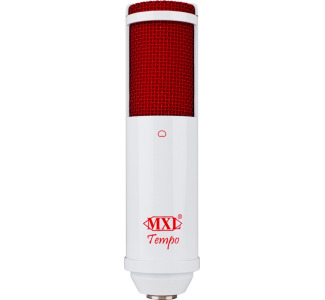 USB Condenser Microphone, White/Red finish
