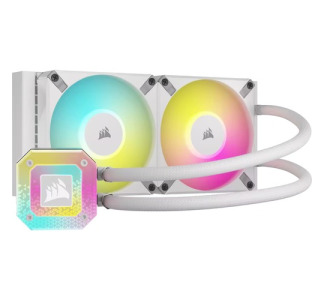 Corsair iCUE H100i ELITE CAPELLIX XT Liquid CPU Cooler, White