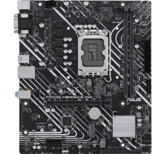 Asus Prime H610M-E D4-CSM Desktop Motherboard - Intel H610 Chipset - Socket LGA-1700