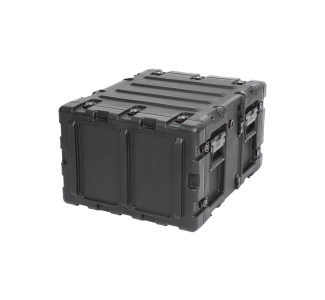 6U 20 Inch Static Shock Rack Transport Case