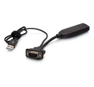 C2G VGA to HDMI Dongle Adapter Converter - M/F