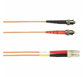 OM3 50/125 Multimode Fiber Optic Patch Cable LSZH ST-LC OR 5M