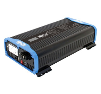 Tripp Lite 1000W Light-Duty Compact Power Inverter - 3x 5-15R, USB Charging, Pure Sine Wave, Wired Remote