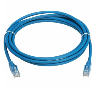 Cat6 Gigabit Snagless Molded UTP Ethernet Cable (RJ45 M/M), PoE, LSZH, Blue, 4 m