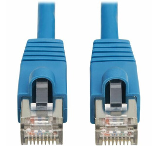 Tripp Lite Cat8 40G Snagless SSTP Ethernet Cable (RJ45 M/M), PoE, LSZH, Blue, 5 m (16.4 ft.)