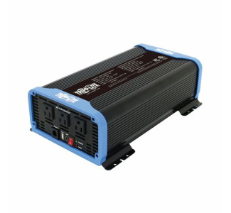 Tripp Lite 1500W Compact Power Inverter - 3x 5-15R, USB Charging, Pure Sine Wave, Wired Remote