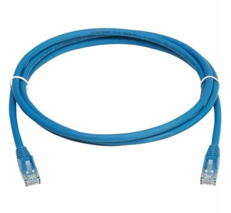 Cat6 Gigabit Snagless Molded UTP Ethernet Cable (RJ45 M/M), PoE, LSZH, Blue, 2 m