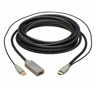 HDMI Extension Cable with Active Repeater (M/F), 4K 60 Hz, HDR, 4:4:4, HDCP 2.2