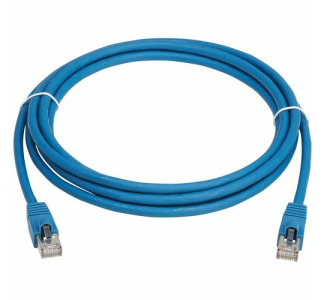 Tripp Lite Cat8 40G Snagless SSTP Ethernet Cable (RJ45 M/M), PoE, LSZH, Blue, 3.5 m (11.5 ft.)