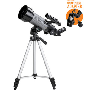 Celestron Travel Scope 70 DX Portable Telescope With Smartphone Adapter