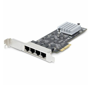 StarTech.com 4-Port 2.5GBase-T Ethernet Network Adapter Card - PCIe 2.0 x4