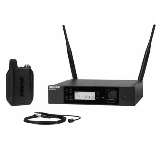 GLXD14R+/93 Digital Wireless Rack System with WL93 Lavalier Microphone