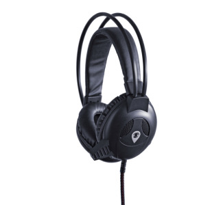 Power Technologies AC-HPM-BLK Premium Headset With Microphone & 3.5mm Plug