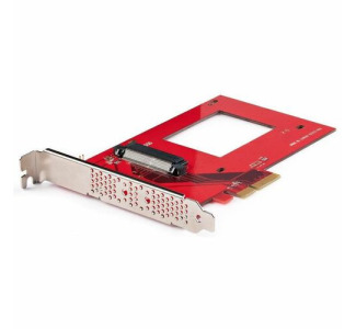 StarTech.com U.3 to PCIe Adapter Card, PCIe 4.0 x4 Adapter For 2.5