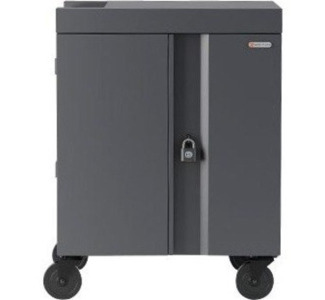 Bretford 24-Unit Mini Cube Cart - Charcoal