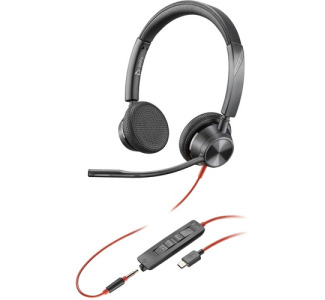 Poly Blackwire 3325 Microsoft Teams Certified USB-C Headset