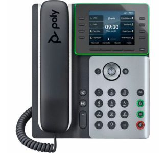 Poly Edge E320 IP Phone - Corded - Corded/Cordless - Bluetooth - Desktop, Wall Mountable