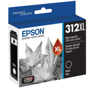 Epson Claria Photo HD T312XL Original Inkjet Ink Cartridge - Black - 1 Pack