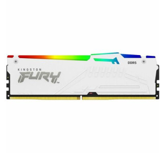 Kingston 128GB (4x32GB) DDR5 5200MT/s CL40 FURY Beast White RGB XMP