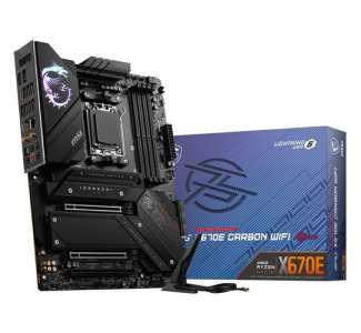 MSI MPG X670E CARBON WIFI Gaming Desktop Motherboard AMD X670
