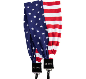 Capturing Couture Scarf Camera Strap (Stars and Stripes)