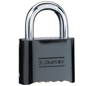 Master Lock 178-BLK 4-digit Combination Lock - Black
