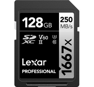 Lexar 4896 1667x SDHC/SDXC UHS-II 128GB Memory Card 