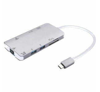 SMK-Link VP6920-2 USB-C Multi-Port Docking Station w/ 4k HDMI, GigE, USB-A, PD, SD/microSD