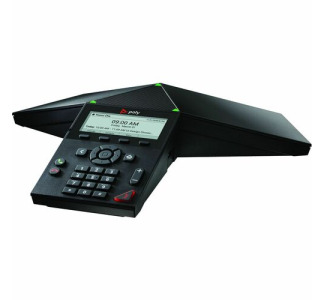 Poly Trio 8300 IP Conference Station - Corded/Cordless - Wi-Fi, Bluetooth - Black - TAA Compliant